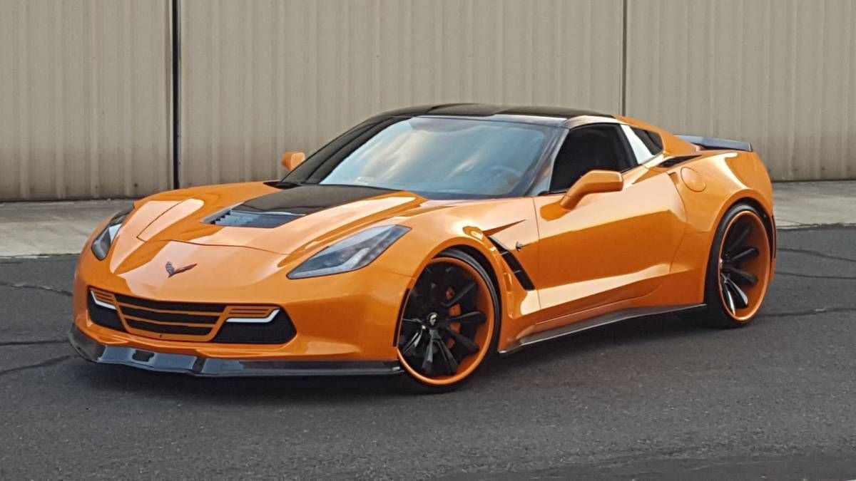 Click to Enlarge-Esc to Close Corvette Generations/C7/C7 2014 Stingray Orange - 2.jpg